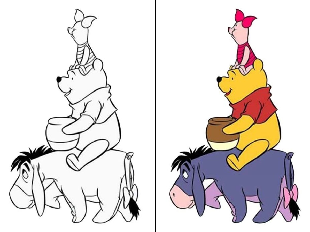 Winnie The Pooh Coloring Pages 3412