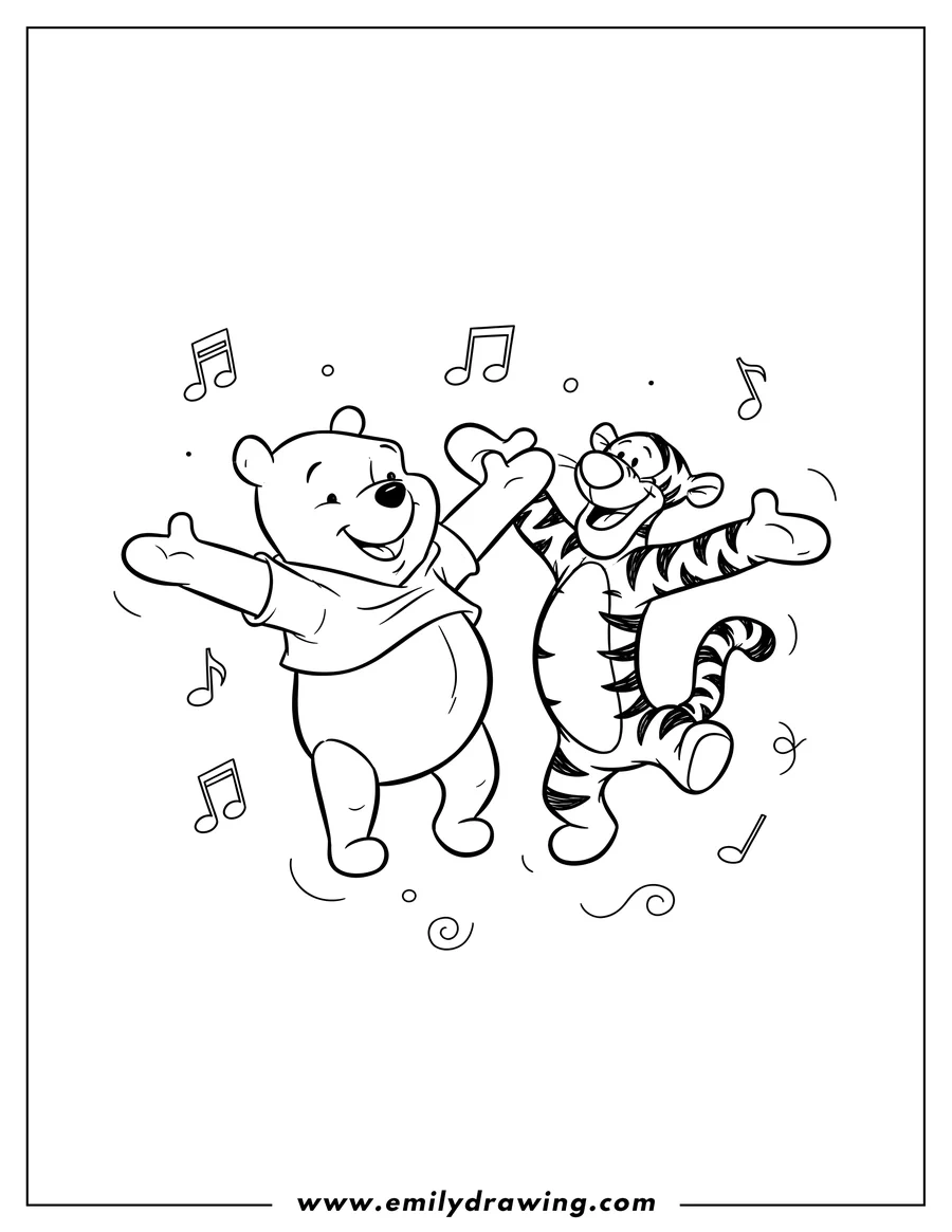 Winnie The Pooh Coloring Pages