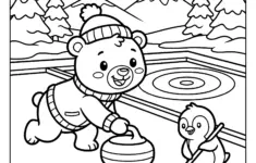 Winter Olympics Coloring Pages