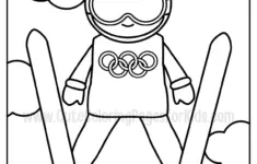 Winter Olympics Coloring Pages