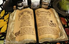 Witches Spell Book 2017 Free Printable