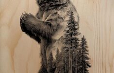 Wood Burned Wildlife