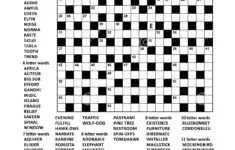 Word Fill Puzzles Printable