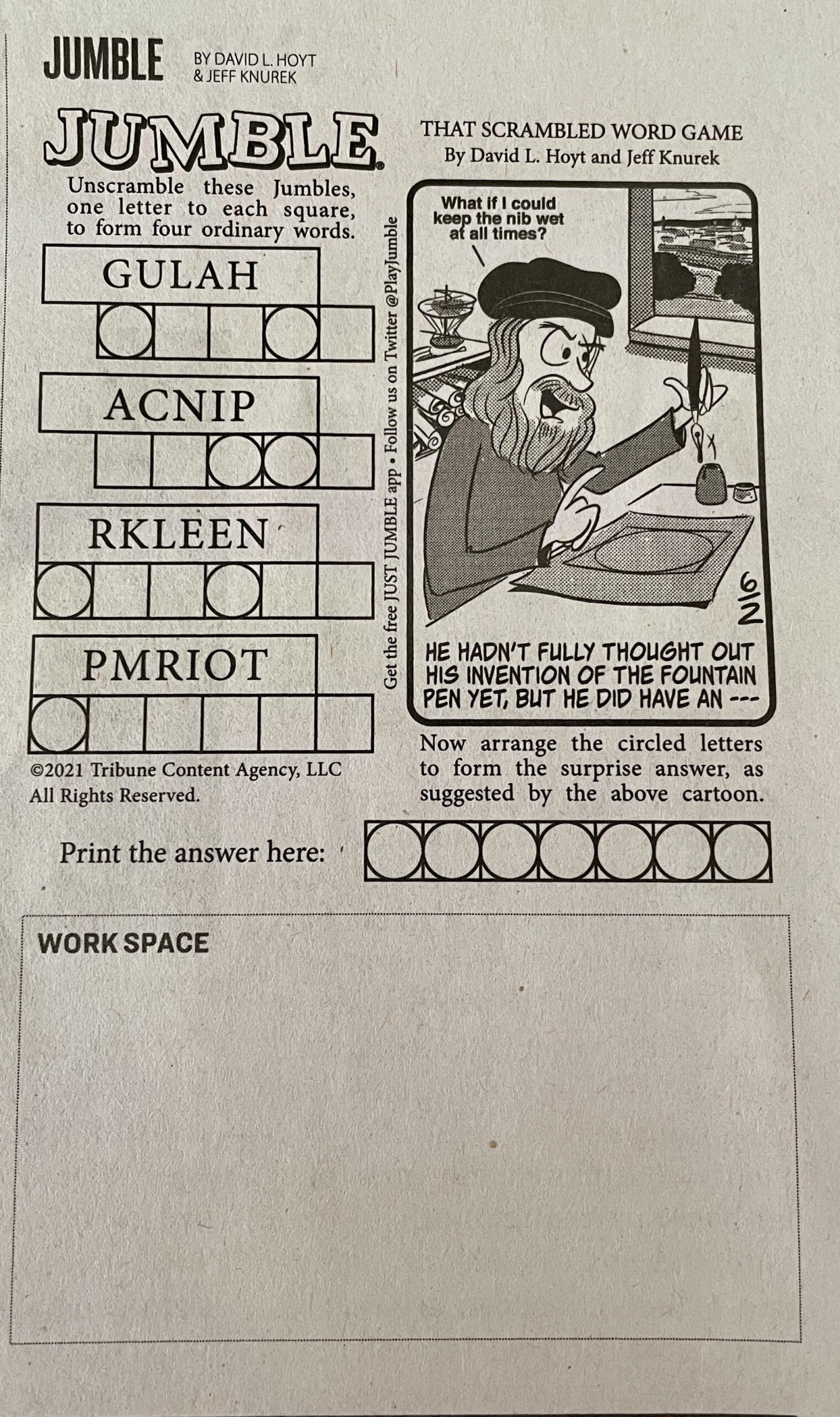 Word Jumble Word Jumble