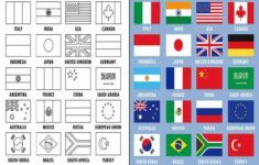 World Flag Coloring Pages 9715