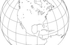 World Globes Blank Printable Clip Art Maps