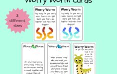 Worry Worm Cards Set 2