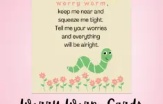 Worry Worm Tags Worry Worm Cards