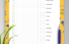 Yearly Mood Tracker