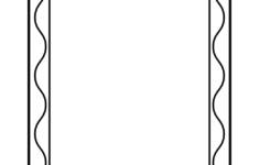 Your Own Picture Frame Coloring Page